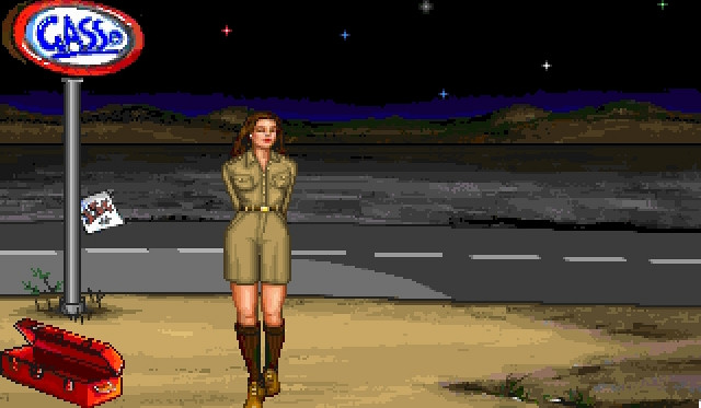 Скриншот из игры Leather Goddesses of Phobos 2: Gas Pump Girls Meet the Pulsating Inconvenience from Planet X