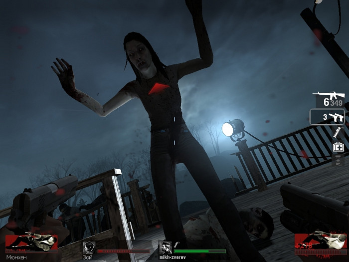 Скриншот из игры Left 4 Dead