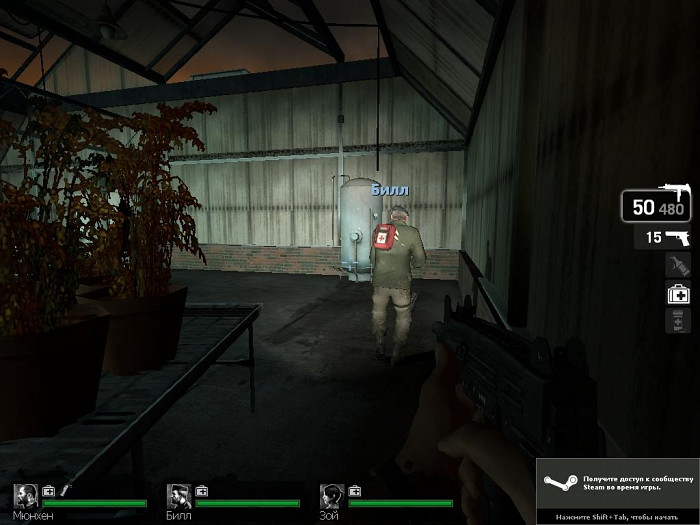 Скриншот из игры Left 4 Dead