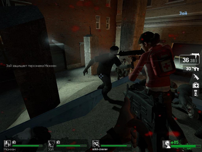 Скриншот из игры Left 4 Dead