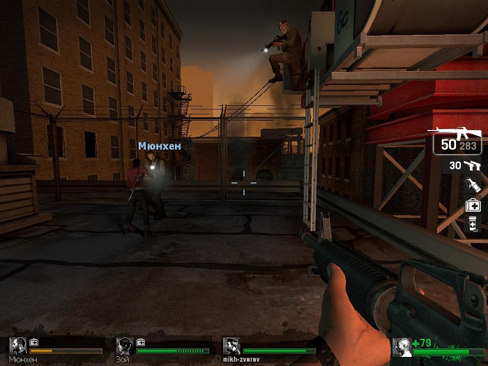 Скриншот из игры Left 4 Dead