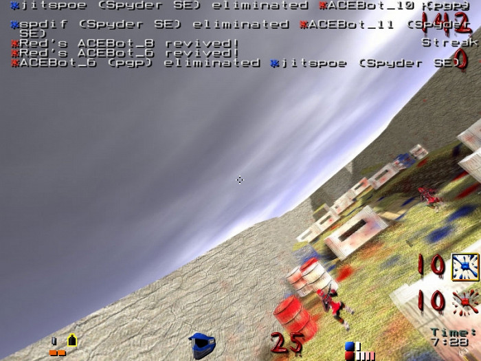 Скриншот из игры Digital Paint: Paintball 2