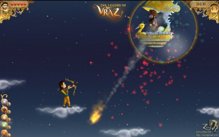 Скриншот из игры Legend of Vraz