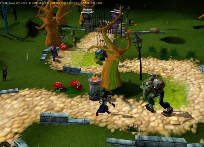 Скриншот из игры Legendo's Dracula Twins