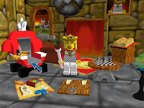 Скриншот из игры LEGO Chess