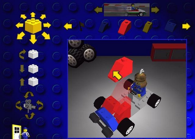 Скриншот из игры LEGO Racers