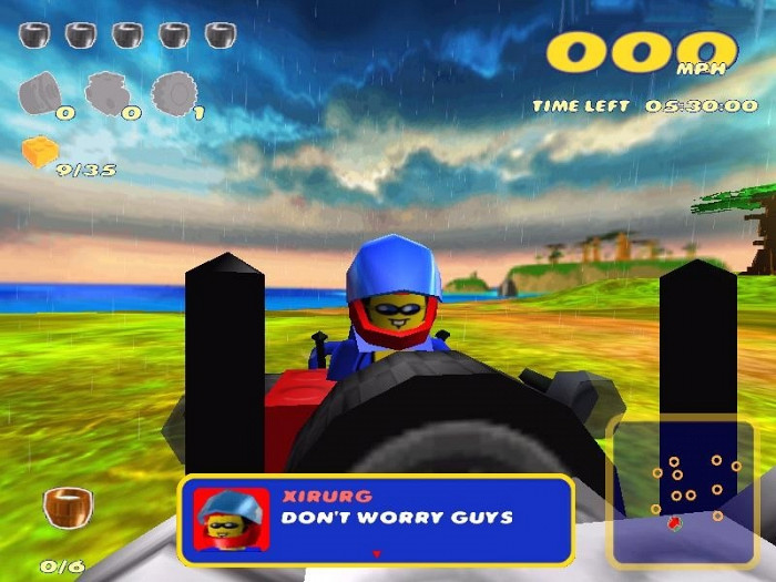 Скриншот из игры LEGO Racers 2
