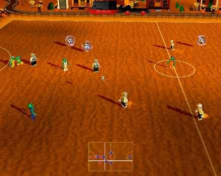 Скриншот из игры LEGO Soccer Mania