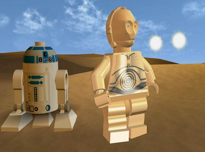 Скриншот из игры LEGO Star Wars 2: The Original Trilogy