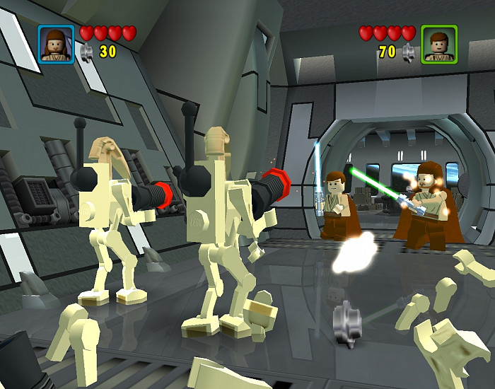 Скриншот из игры LEGO Star Wars