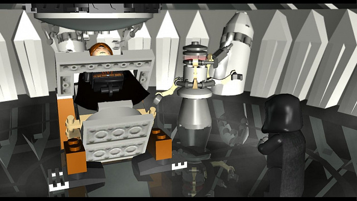 Скриншот из игры LEGO Star Wars: The Complete Saga