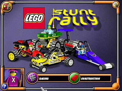 Скриншот из игры LEGO Stunt Rally