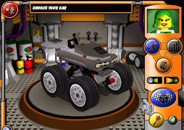 Скриншот из игры LEGO Stunt Rally