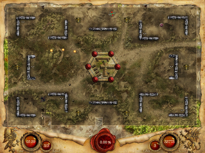 Скриншот из игры Fortix