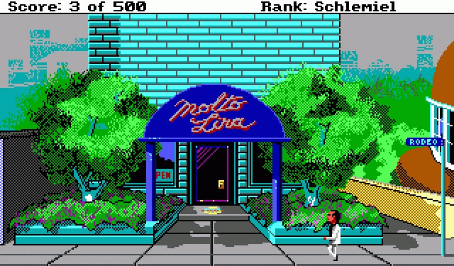 Скриншот из игры Leisure Suit Larry Goes Looking for Love (In Several Wrong Places)