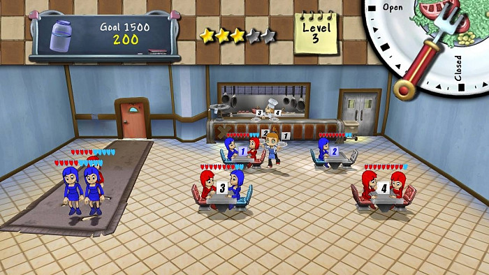 Скриншот из игры Diner Dash