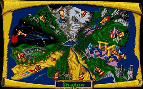 Скриншот из игры Lemmings 2: The Tribes