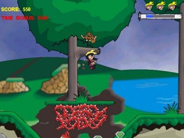 Скриншот из игры Lightweight Ninja