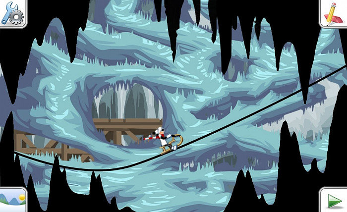Скриншот из игры Line Rider 2: Unbound