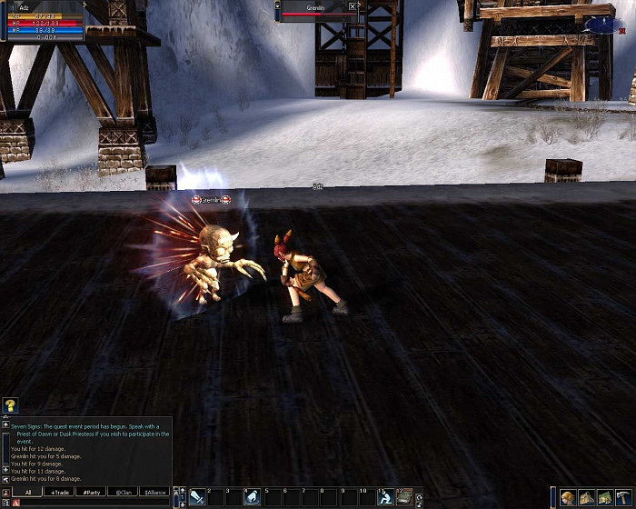 Скриншот из игры Lineage 2: The Chaotic Chronicle