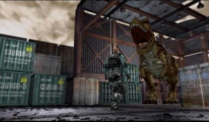 Скриншот из игры Dino Crisis