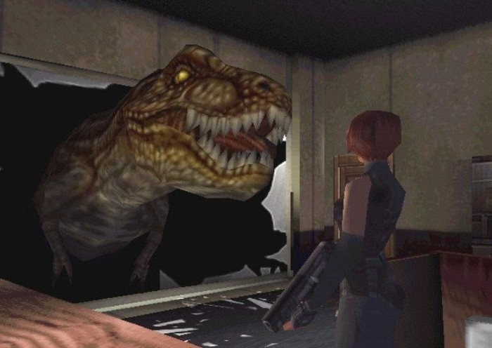 Скриншот из игры Dino Crisis