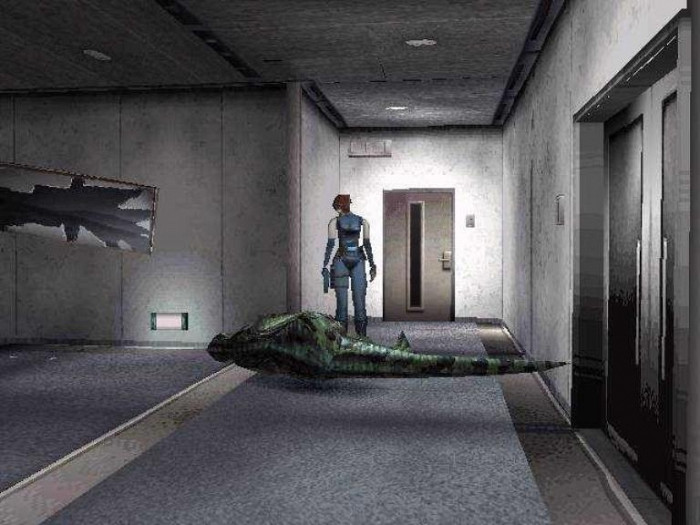 Скриншот из игры Dino Crisis