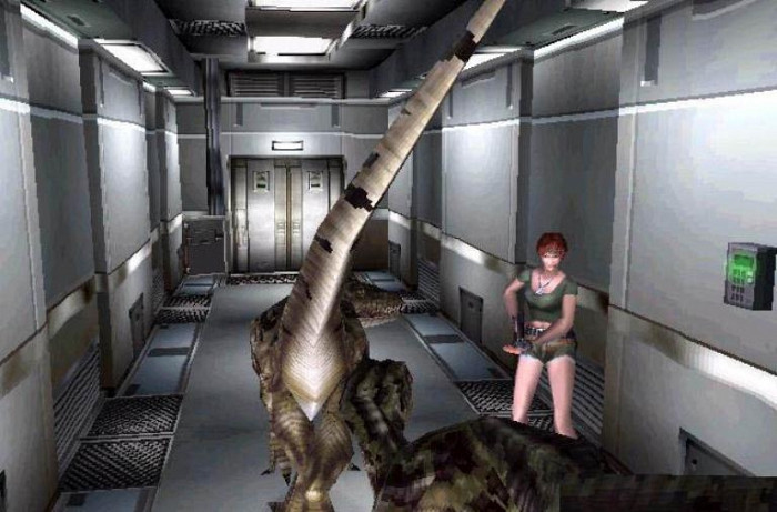 Скриншот из игры Dino Crisis