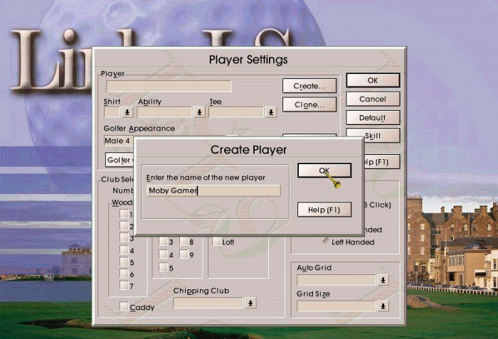 Скриншот из игры Links LS 2000