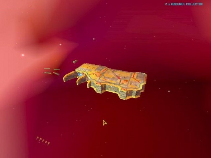 Скриншот из игры Homeworld