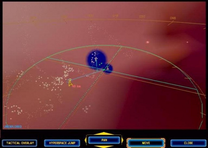 Скриншот из игры Homeworld