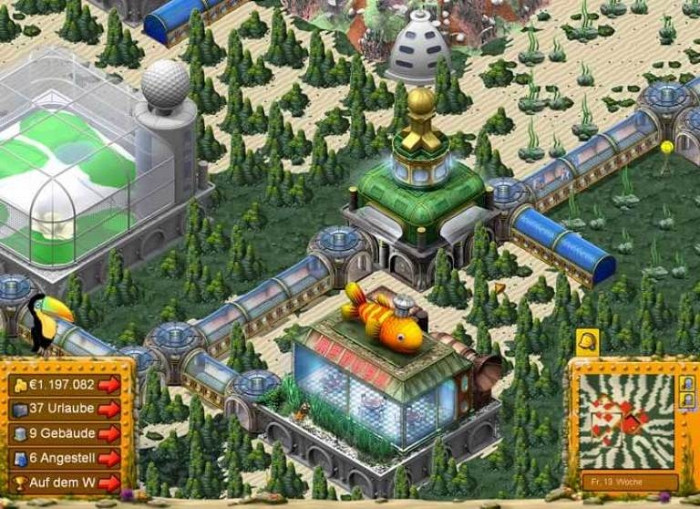 Скриншот из игры Holiday World Tycoon