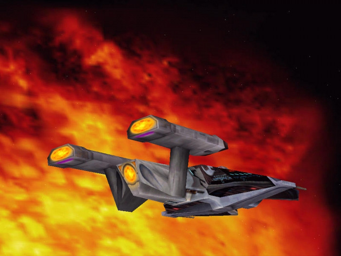 Скриншот из игры Star Trek: Starfleet Command: Orion Pirates