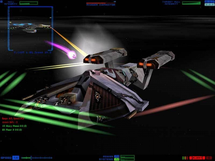 Скриншот из игры Star Trek: Starfleet Command: Orion Pirates