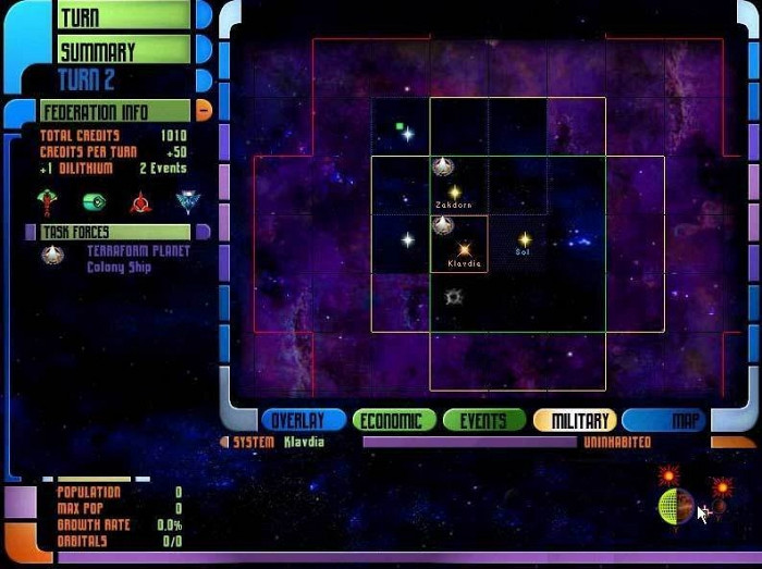 Скриншот из игры Star Trek: The Next Generation Birth of the Federation