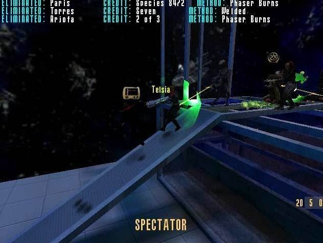 Скриншот из игры Star Trek: Voyager - Elite Force