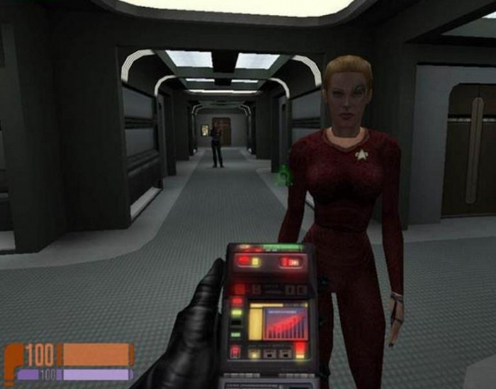 Скриншот из игры Star Trek: Voyager - Elite Force Expansion Pack