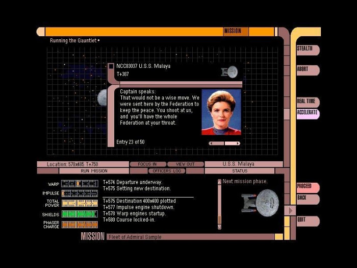Скриншот из игры Star Trek: Starship Creator, Warp II