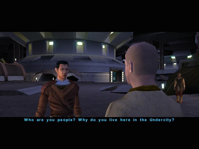 Скриншот из игры Star Wars: KOTOR