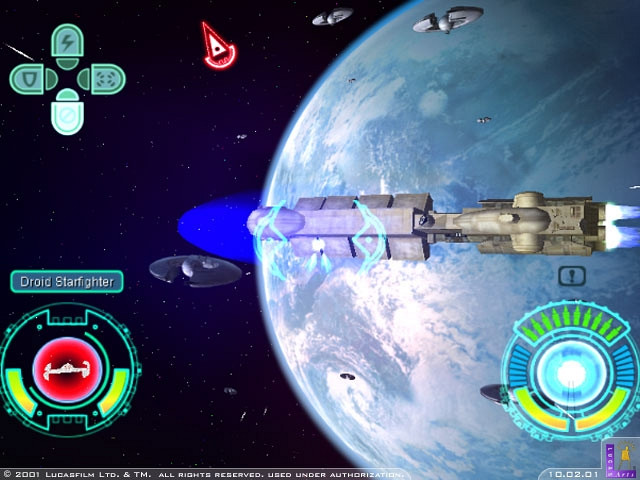 Скриншот из игры Star Wars: Starfighter