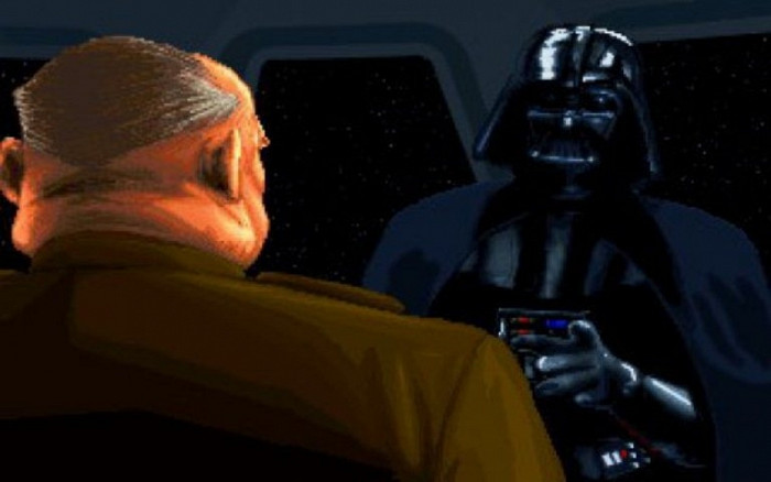 Скриншот из игры Star Wars: Dark Forces