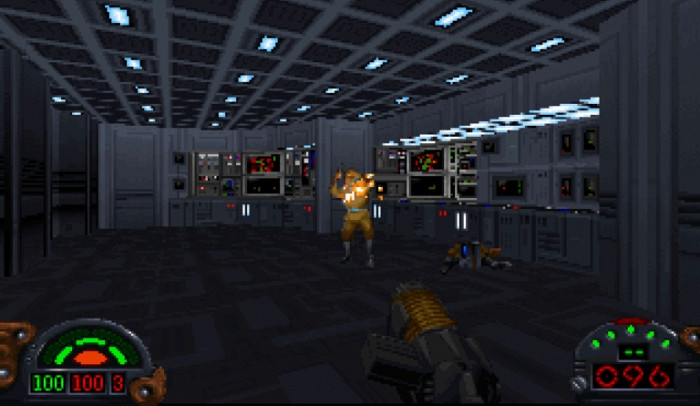 Скриншот из игры Star Wars: Dark Forces