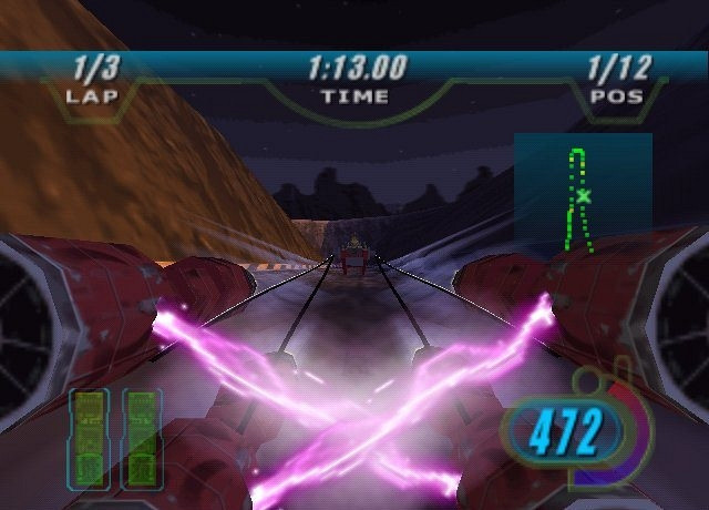 Скриншот из игры Star Wars: Episode I Racer