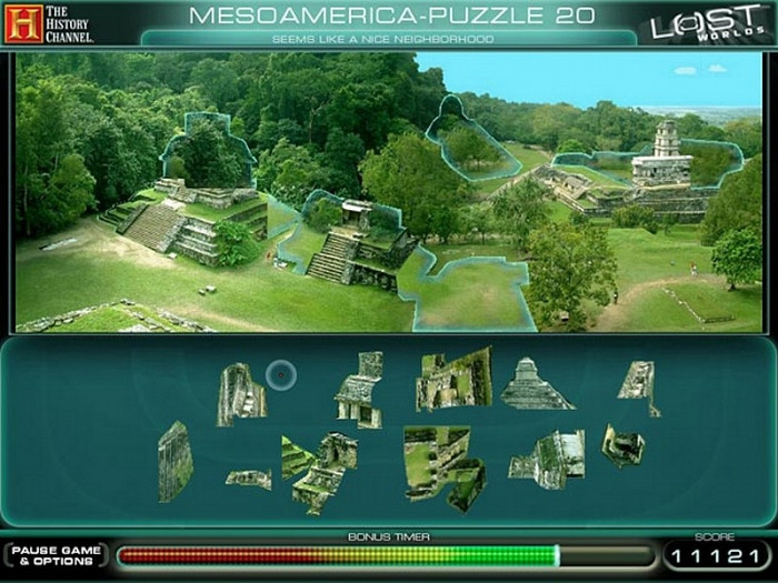 Скриншот из игры History Channel: Lost Worlds, The