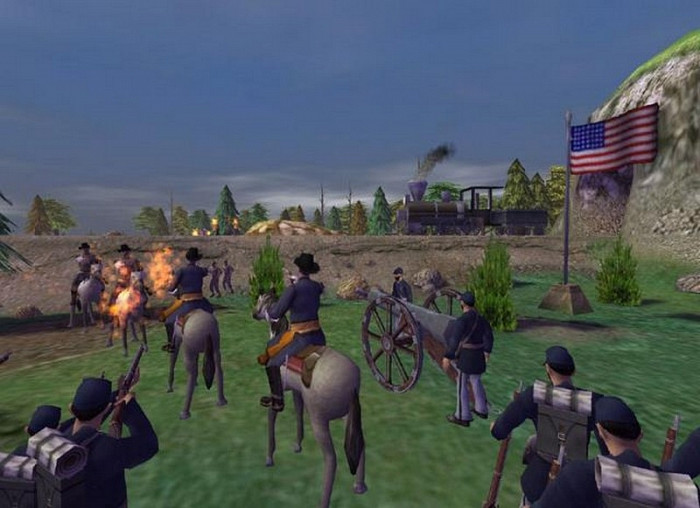 Скриншот из игры History Channel: Civil War, The