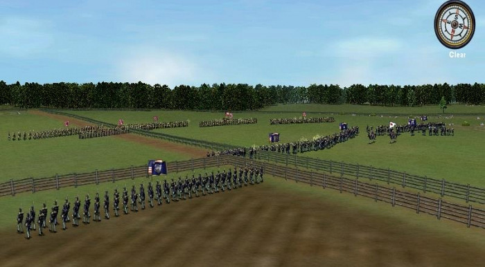 Скриншот из игры History Channel's Civil War: The Battle of Bull Run