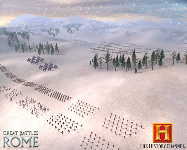 Скриншот из игры History Channel: The Great Battles of Rome