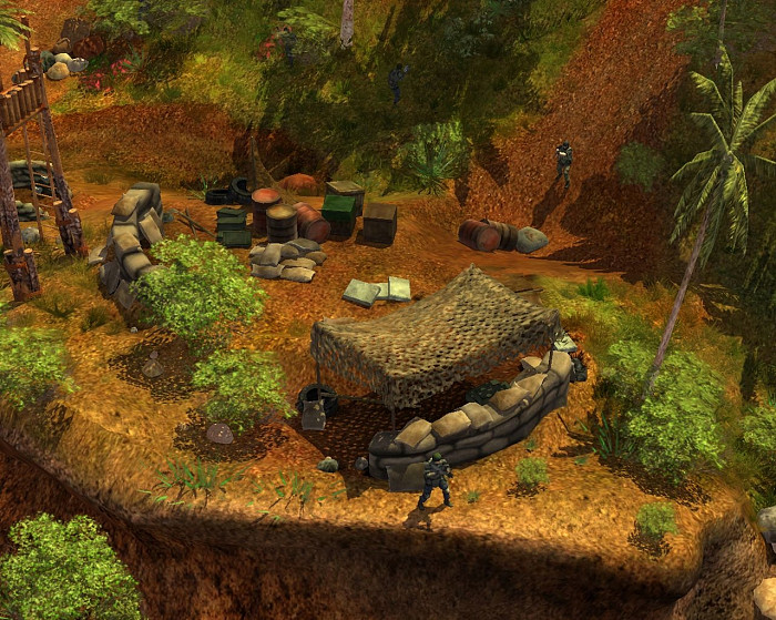 Скриншот из игры Hired Guns: The Jagged Edge