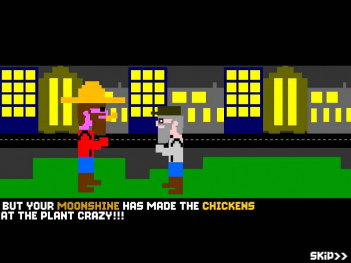 Скриншот из игры Hillbilly Whack!