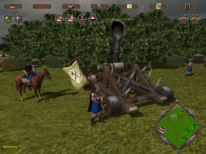 Скриншот из игры Highland Warriors